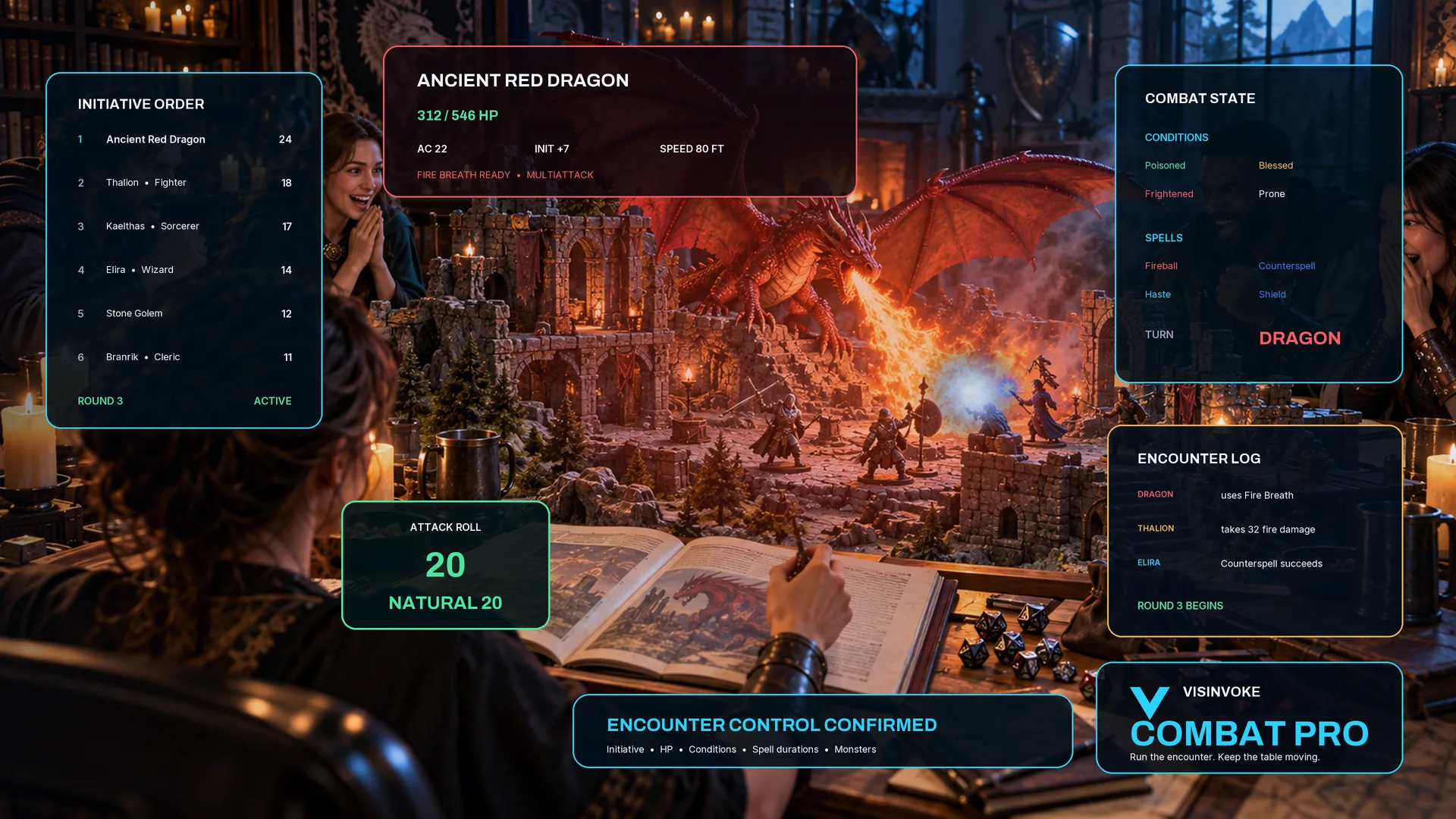 Official Combat PRO encounter artwork